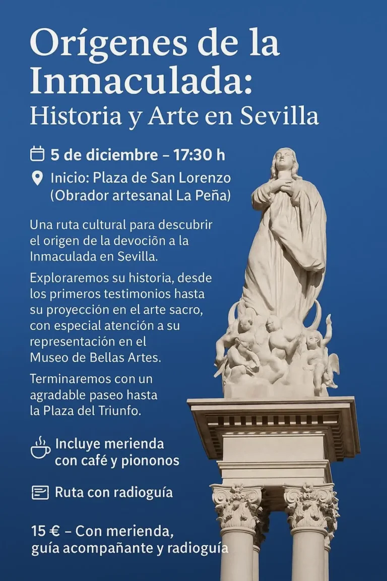 Recorrido de las Inmaculadas en Sevilla con un sabor muy papal