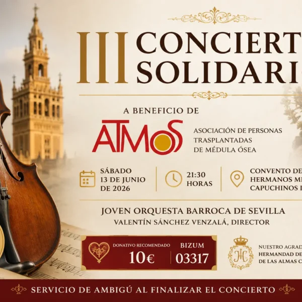III Concierto Solidario de la Joven Orquesta Barroca de Sevilla a beneficio de ATMO Sevilla
